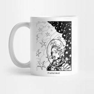 Space Sea Starfish Mug